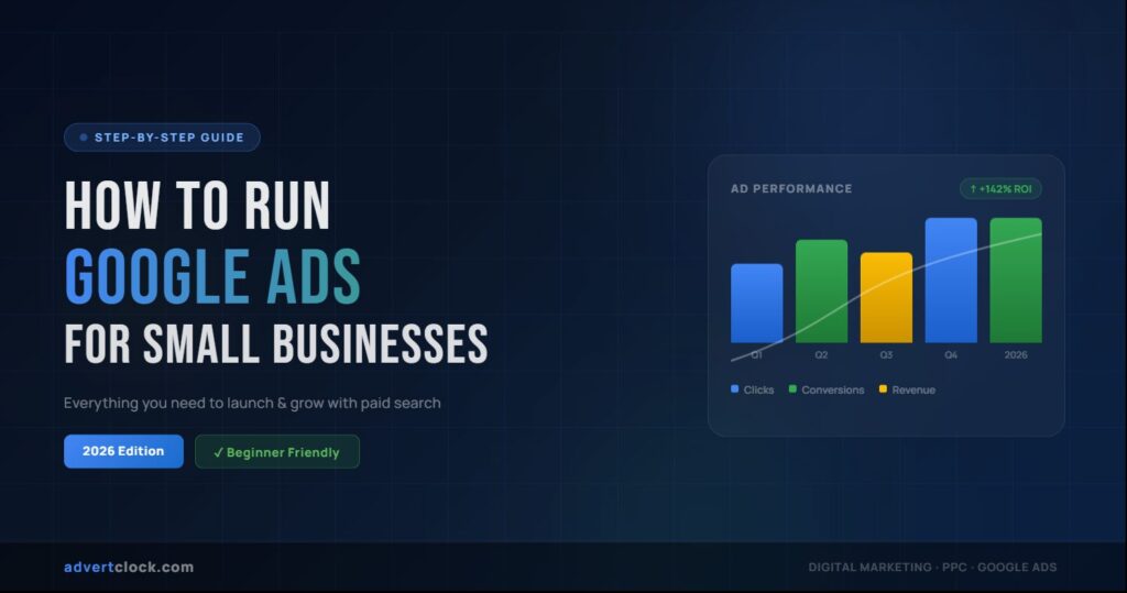 How to Run Google Ads for Small Businesses in 2026 (Step-by-Step Guide)